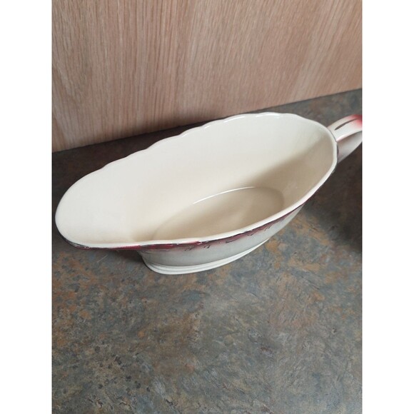 Royal National Brotherhood Operative Potters Gravy &/Creamer Hand Painted - Picture 4 of 13